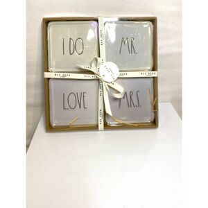 NIB Rae Dunn Love Coasters